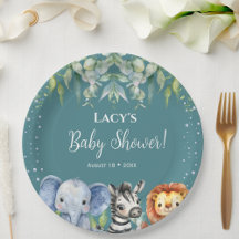 Jungle Animals Safari Baby Shower