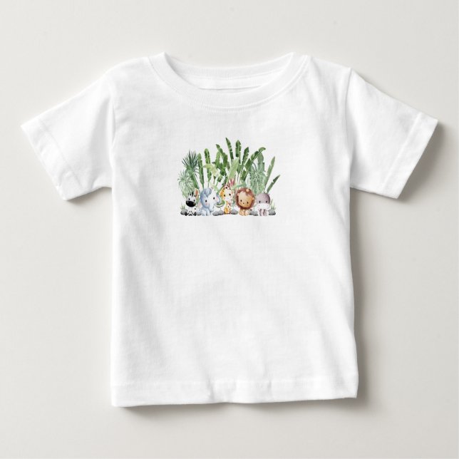 Jungle Animals T Shirt (Framsida)