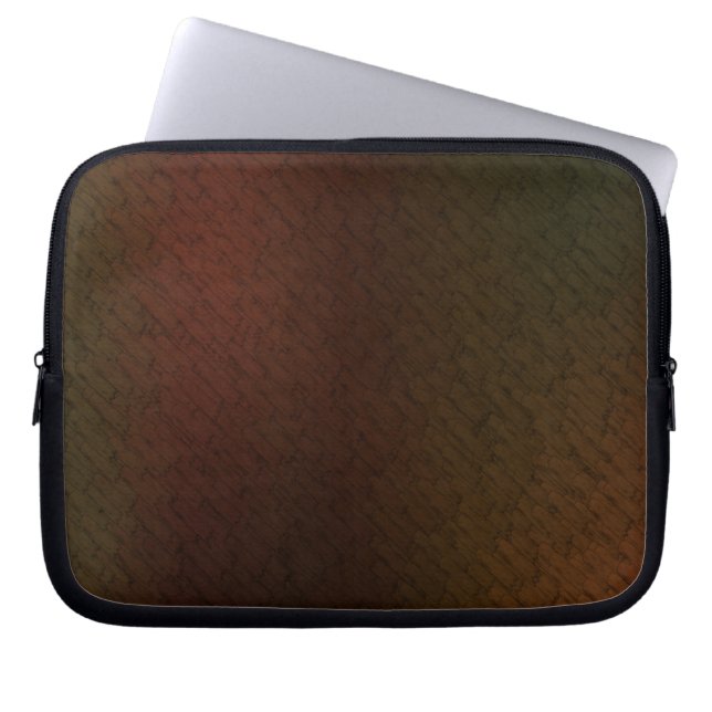 Jungle Bark Camo Laptop Sleeve (Framsidan)