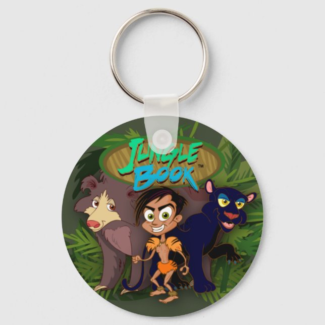 Jungle Bok™ Keychain Nyckelring (Framsida)