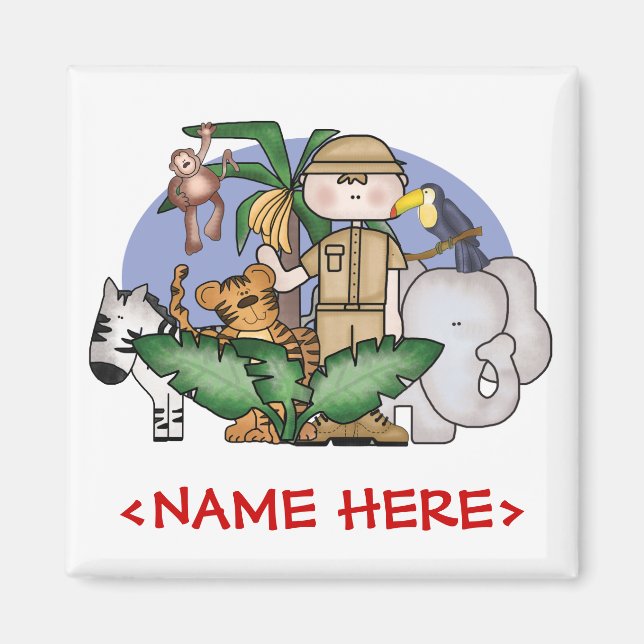 Jungle Boy Magnet (Framsidan)