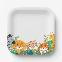 Jungle Boys Papper Plate
