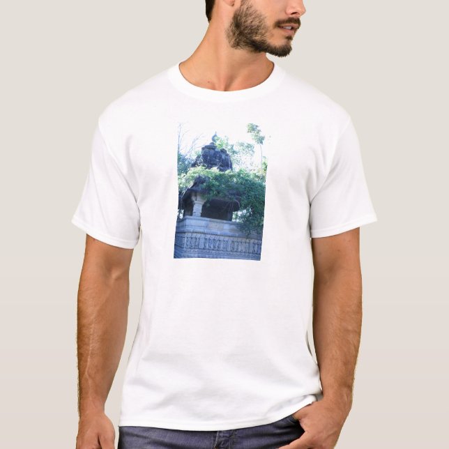 Jungle Byggnad T-shirt (Framsida)