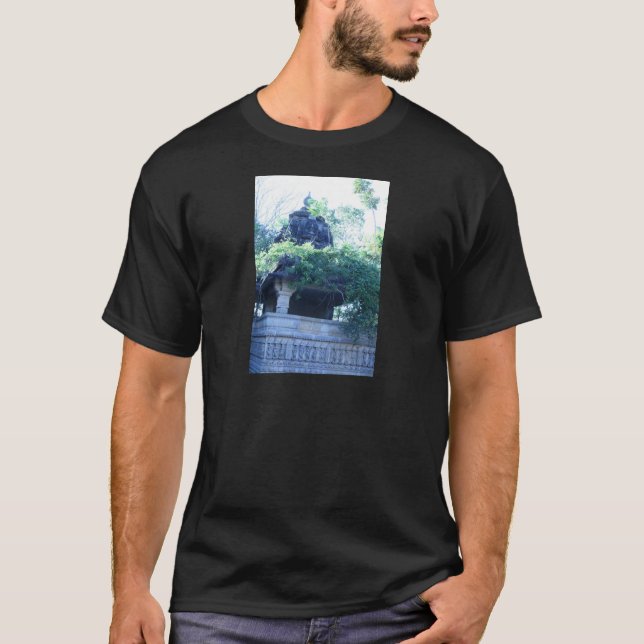 Jungle Byggnad T Shirt (Framsida)