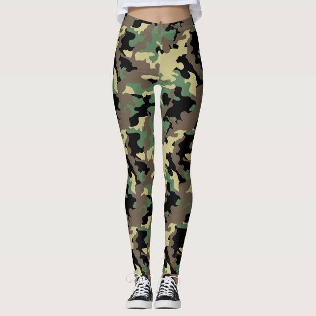 Jungle Camo - Legging (Framsida)