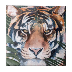 Jungle Cat - Tiger Kakelplatta