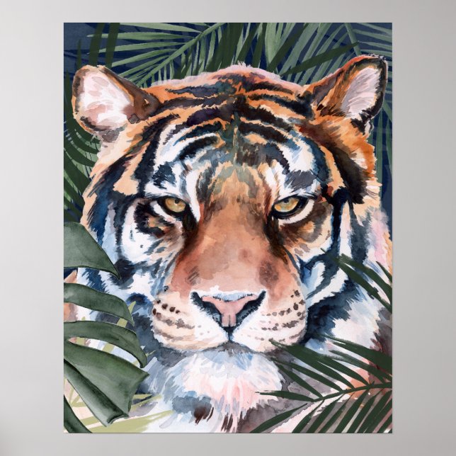 Jungle Cat - Tiger Poster (Framsidan)