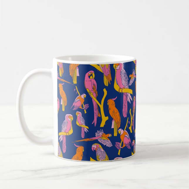 Jungle Chatter Kaffemugg (Vänster)