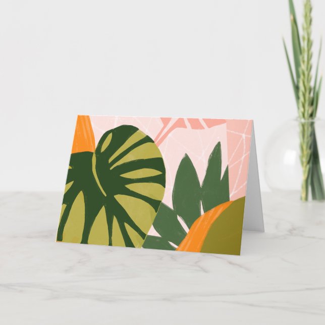 Jungle Collage I Kort (Framsida)