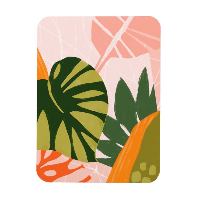 Jungle Collage I Magnet (Vertikal)