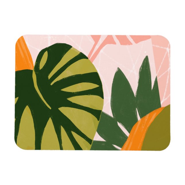 Jungle Collage I Magnet (Horisontell)
