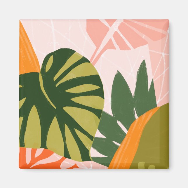 Jungle Collage I Magnet (Framsidan)