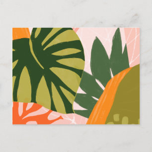 Jungle Collage I Vykort
