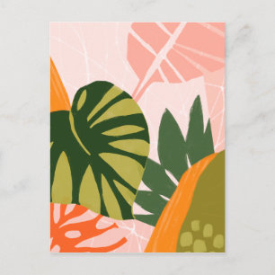 Jungle Collage I Vykort