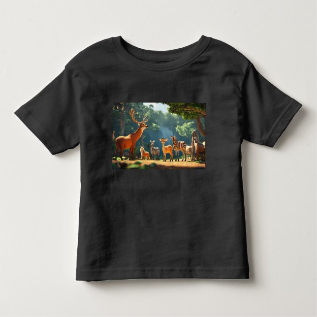 Jungle Council: Vildens röster T Shirt (Framsida)