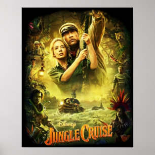 Jungle Cruise Aesthetic Film Poster