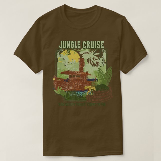 Jungle Cruise, du behöver en Kom till mig T Shirt (Design framsida)