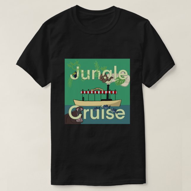 Jungle Cruise T Shirt (Design framsida)