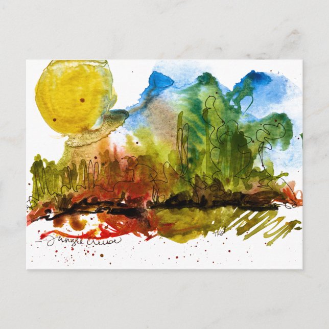 Jungle Cruise Vykort (Framsida)