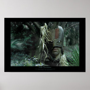 Jungle CyberShaman Poster