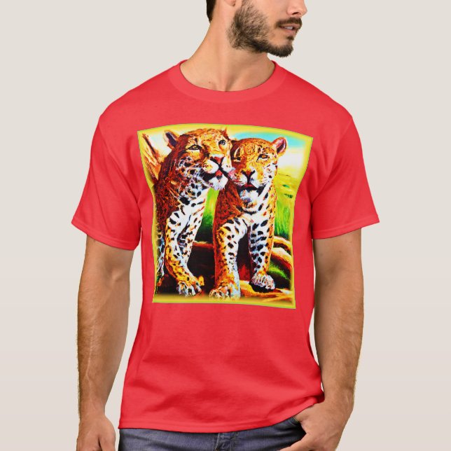 Jungle, det är en bra Jaguar Unge. Köp nu T Shirt (Framsida)