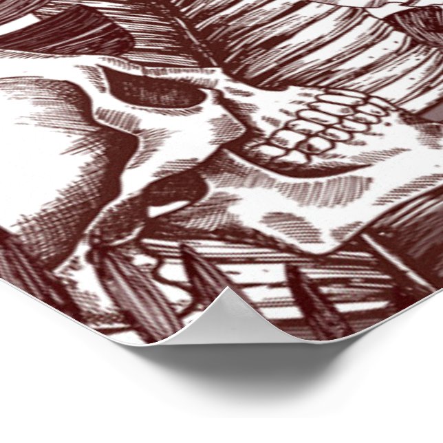 Jungle-Döskallar Poster (Hörn)