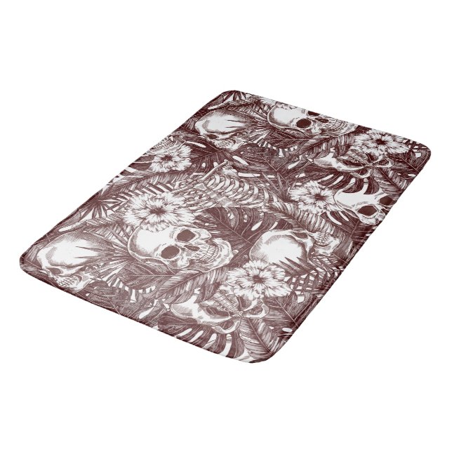 Jungle Döskallars Bath Mat Badrumsmatta (Vinklad)