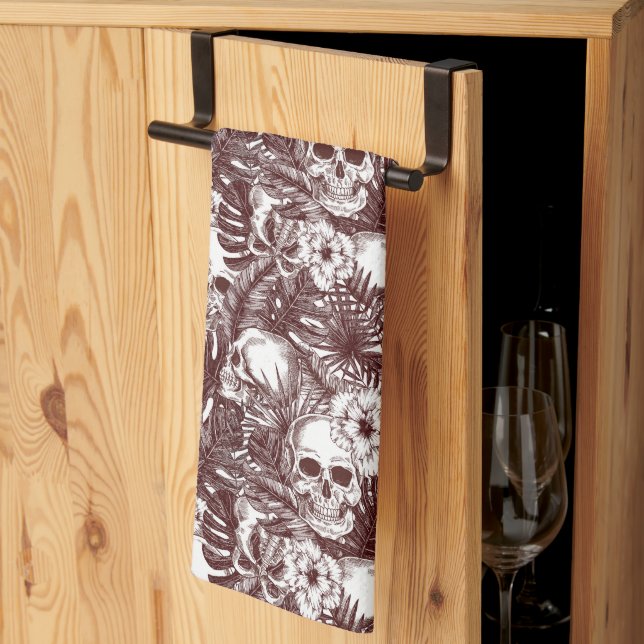 Jungle Döskallars Kitchen Towel Kökshandduk (Thirds Fold)