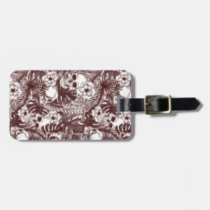 Jungle Döskallars Luggage Tag Bagagebricka