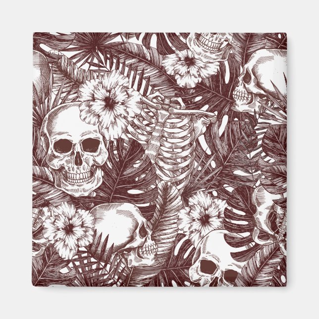 Jungle Döskallars Magnet (Framsidan)