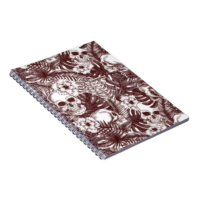 Jungle Döskallars Photo Notebook Anteckningsbok (Högra Sidan)