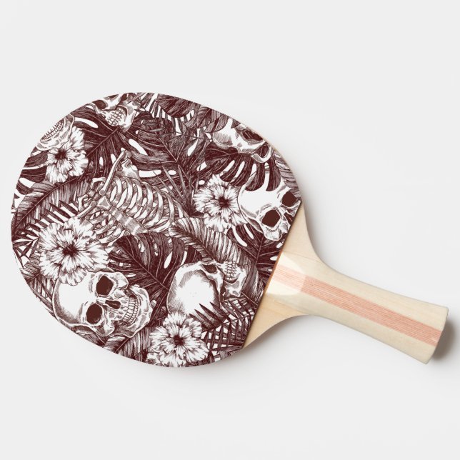 Jungle Döskallars Ping Pong Paddle Pingisracket (Baksidan )
