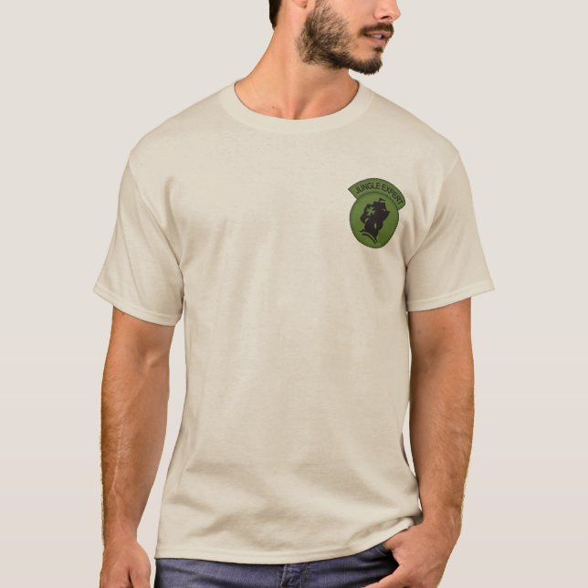 Jungle Expert shirt Tee Shirt (Framsida)