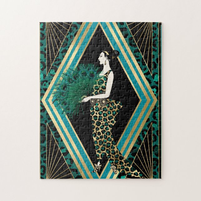 Jungle Fever II Puzzle Pussel (Vertikal)