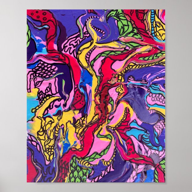 "Jungle Fever"-Poster Poster (Framsidan)