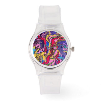 "Jungle Fever" Silicone Design Watch Armbandsur