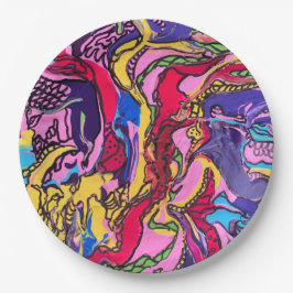 "Jungle Fever" Skriv ut Pappra Tallrikar