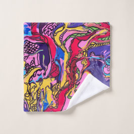 "Jungle Fever" tryckt handduk