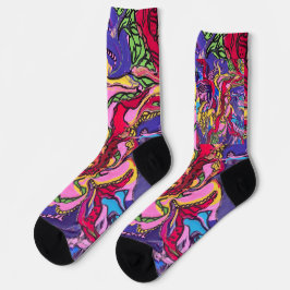 "Jungle Fever" tryckt Unisex Socks