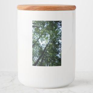 Jungle Food Container Label Mat Etikett