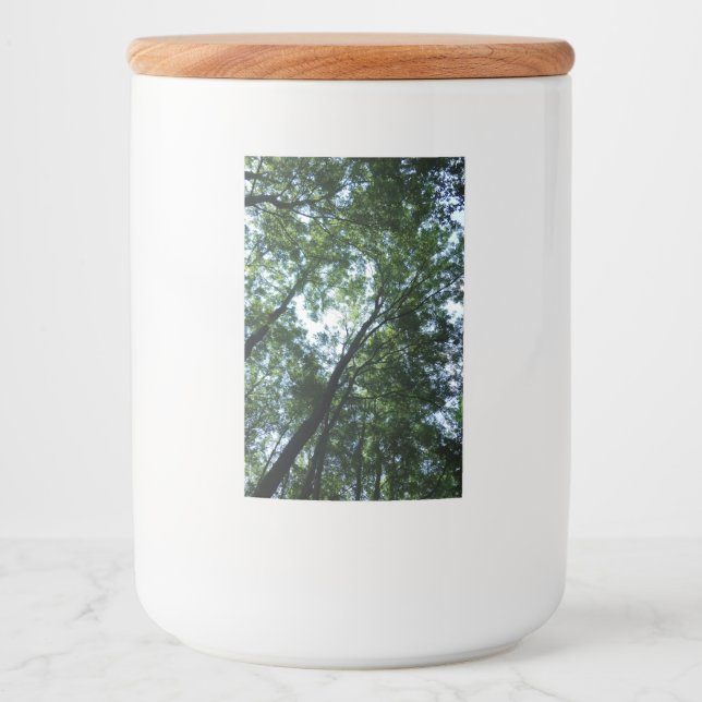 Jungle Food Container Label Mat Etikett (Framsida)