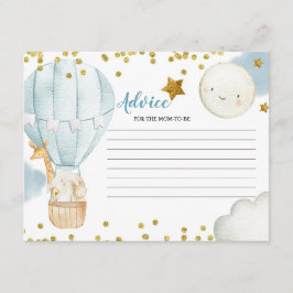 Jungle för blå Luftballong för tilläggskort