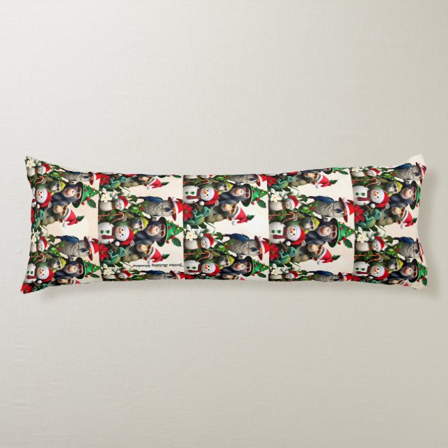 "Jungle Friends Forever" Kroppskudde (Framsidan)