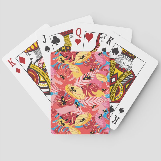 Jungle Frogs Spel Kort (Baksidan)