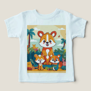 Jungle Giggles - Spårköttspalt T-Shirt