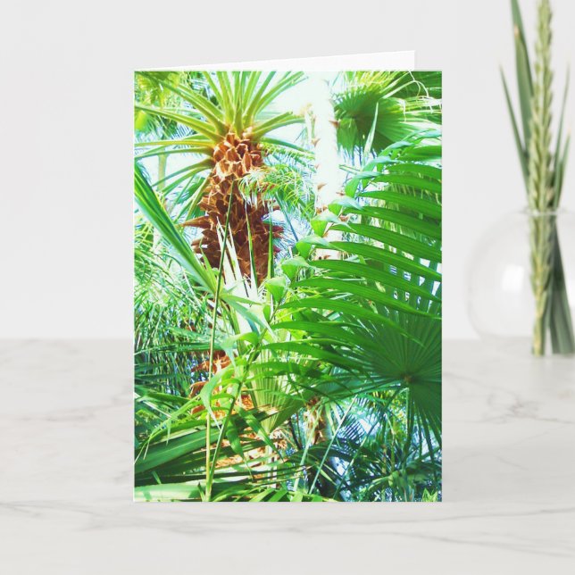 Jungle Greeting Card Kort (Framsida)