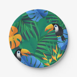 Jungle Handflatan, Ferns och Toucans