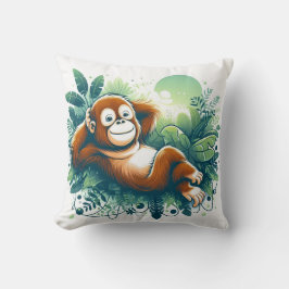 Jungle Harmony: Orangutan-Inspired Kudde