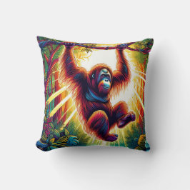 Jungle Harmony: Orangutan-Inspired Kudde