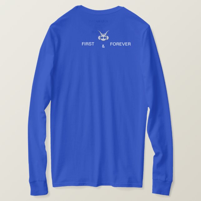 JUNGLE HIMMEL - liten logotyp och BACK-utskrift T Shirt (Design baksida)